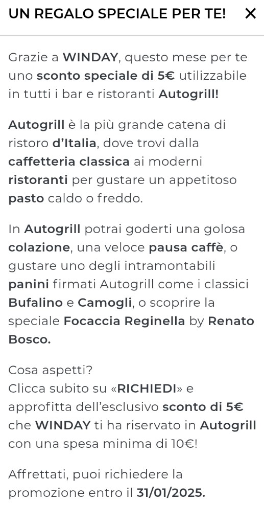 winday codice sconto autogrill gennaio 2025 - descrizione.jpg