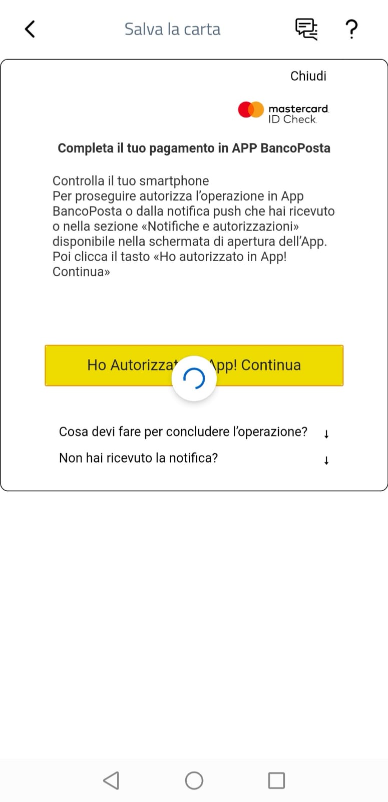 App IO - BancoPosta