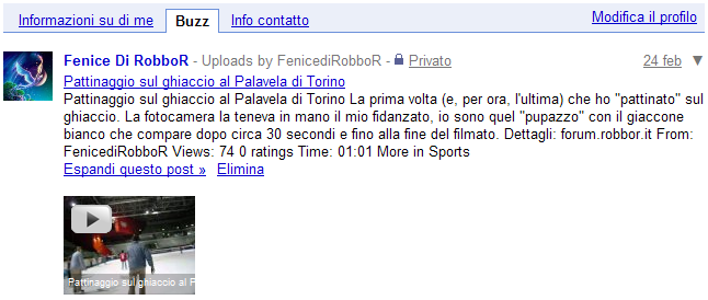 Buzz di Fenice Palavela Torino